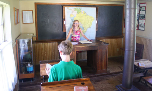 Laura Ingalls Wilder Museum schoolhouse