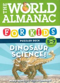 The World Almanac for Kids Puzzler Deck: Dinosaur Science