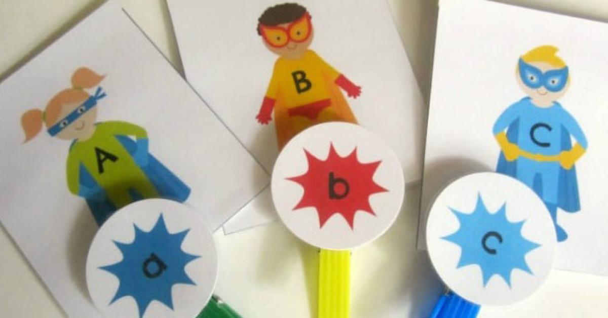 Stamp It Letter Sound Activity for Kids - Raising Little Superheroes